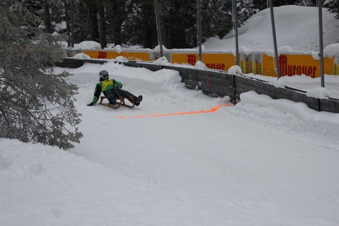 Landeswinterspiele - Rodeln
