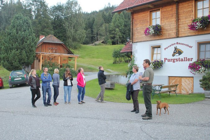 Agrarexkursion "Forst- und Rotwildbetrieb Purgstaller"