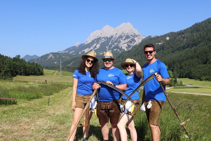 LE Sensenmaehen 2025 Bewerb