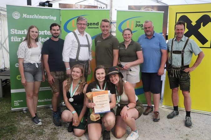 LE Sensenmaehen 2025 Siegerehrung