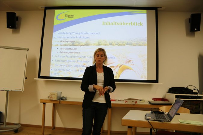 Agrarkreissitzung Auslandspraktikum